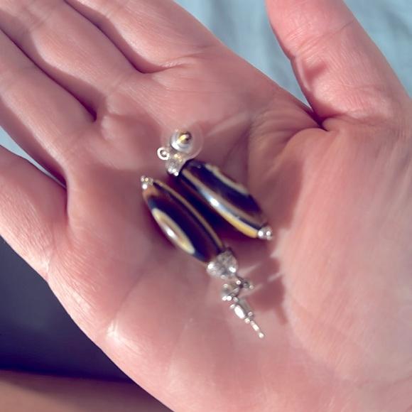 Brighton dangling earrings fall colors - Picture 2 of 2